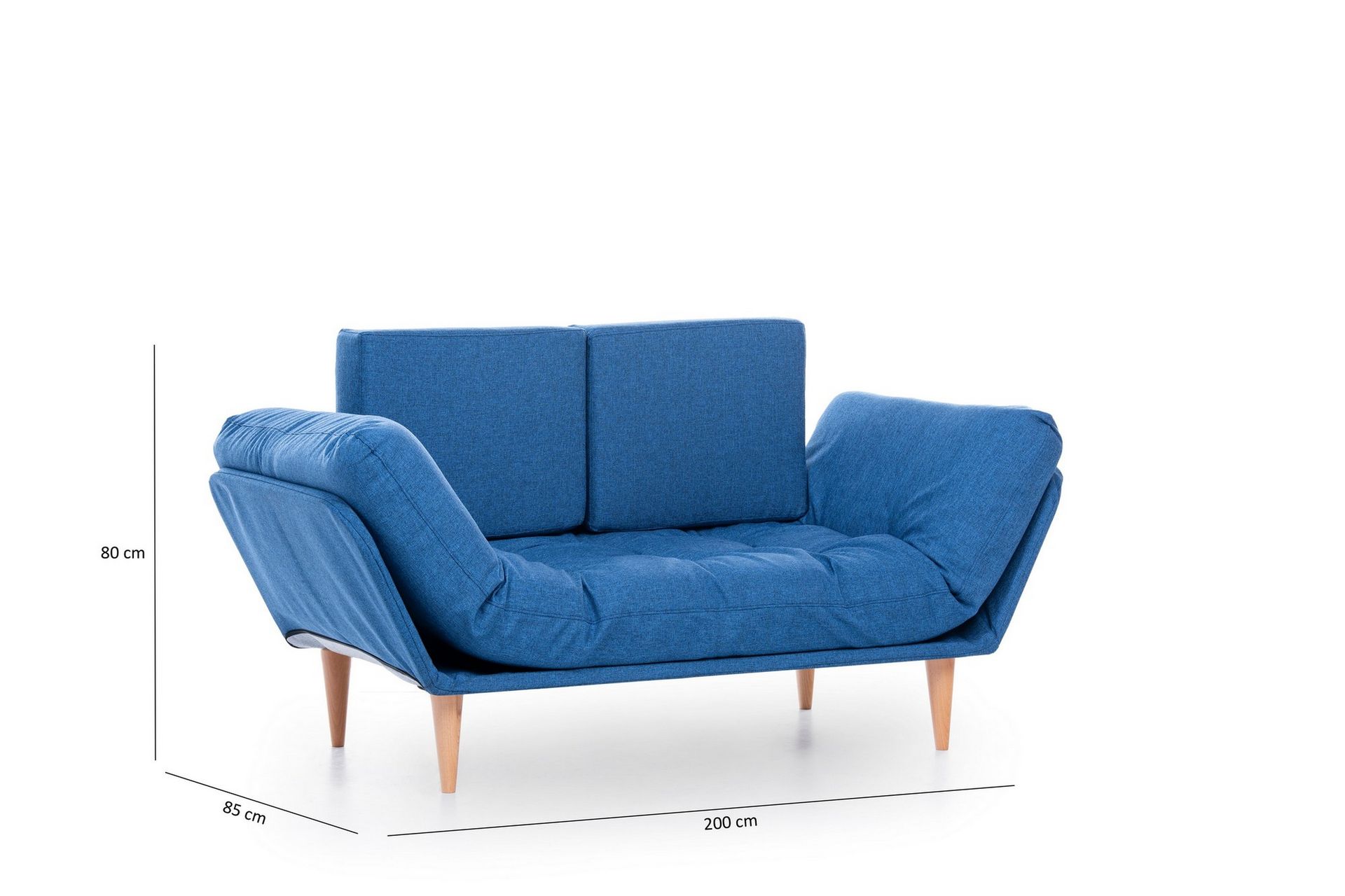 Mezonzo 3-seter Sovesofa - Blå - Møbler - Sofaer - Sovesofaer - 3 seters sovesofa