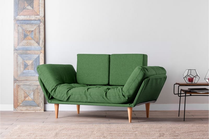 Mezonzo 3-seter Sovesofa - Grønn - Møbler - Sofaer - Sovesofaer - 3 seters sovesofa