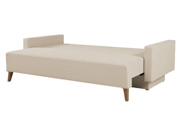3-seters sovesofa OVIEDO Verita 98 - Svart - Møbler - Sofaer - Sovesofaer