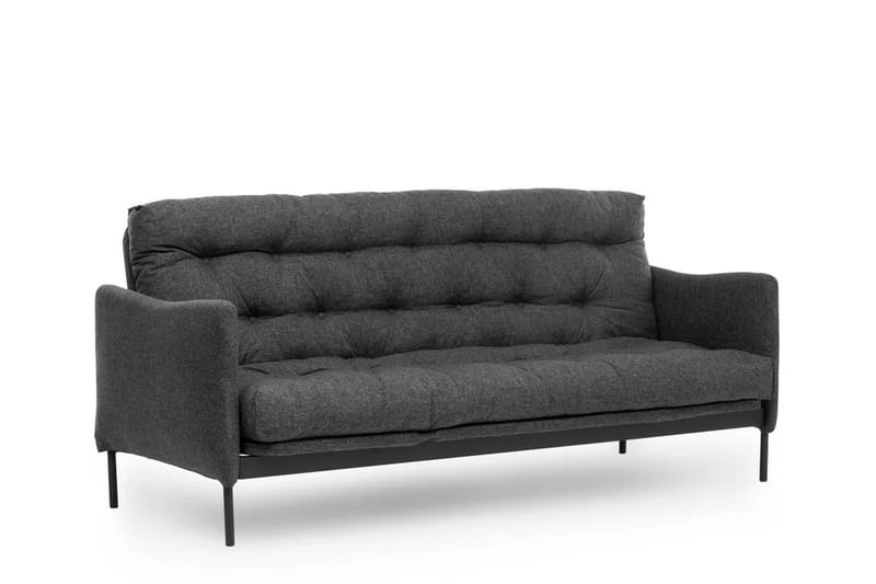 Renge Sovesofa - Mørkegrå - Møbler - Sofaer - Sovesofaer - 3 seters sovesofa