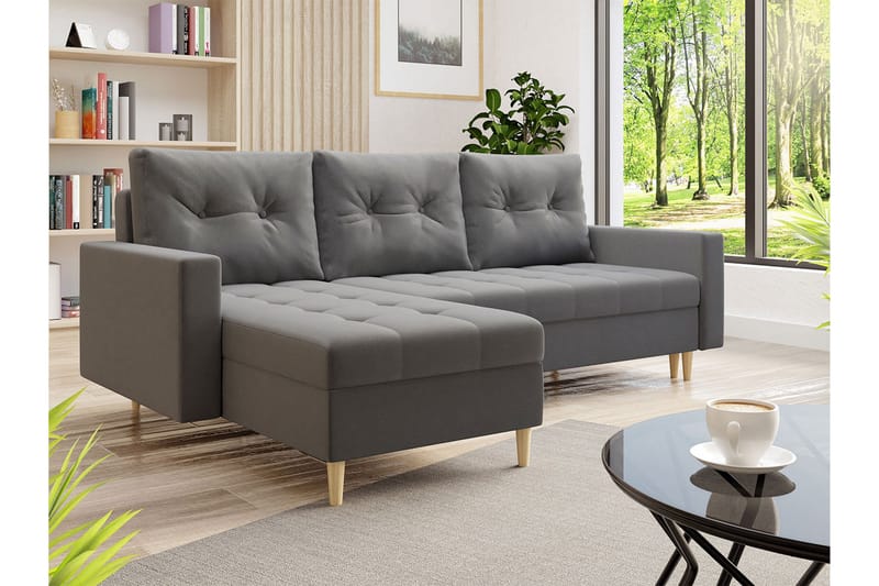 3-seters Sovesofa Universal - Grå - Møbler - Sofaer - Sovesofaer