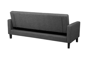 Vehkoo 3-seter Sovesofa 108x178 cm i Stoff - Grå - Møbler - Sofaer - Sovesofaer - 3 seters sovesofa