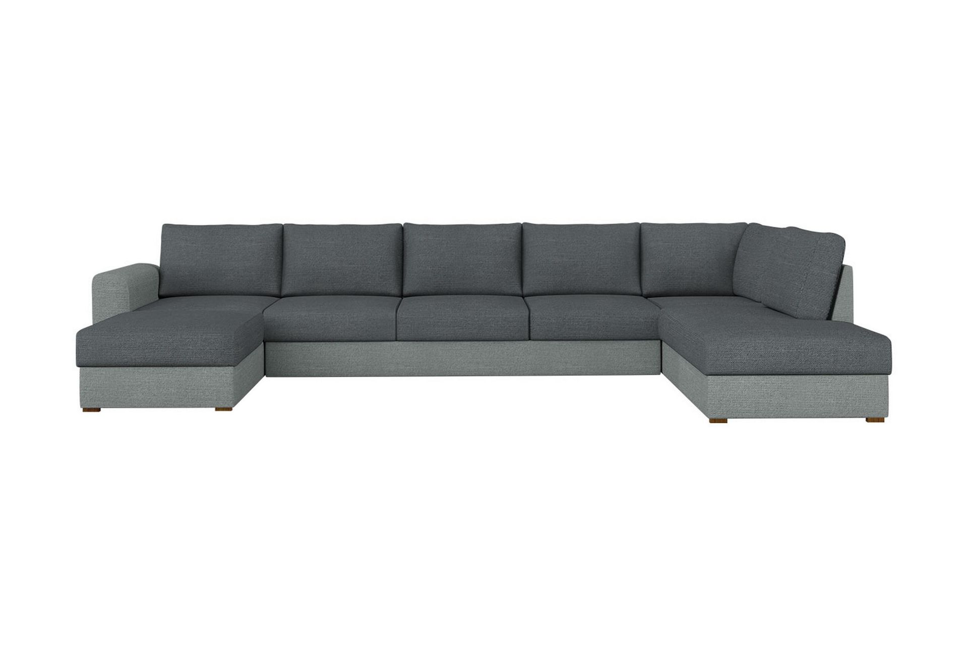 4-seters Hjørnesovesofa - Grå - Møbler - Sofaer - Sovesofaer