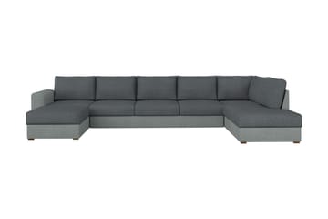 4-seters Hjørnesovesofa - Grå - Møbler - Sofaer - Sovesofaer