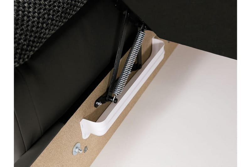 4-seters Hjørnesovesofa - Rød|Svart - Møbler - Sofaer - Sovesofaer