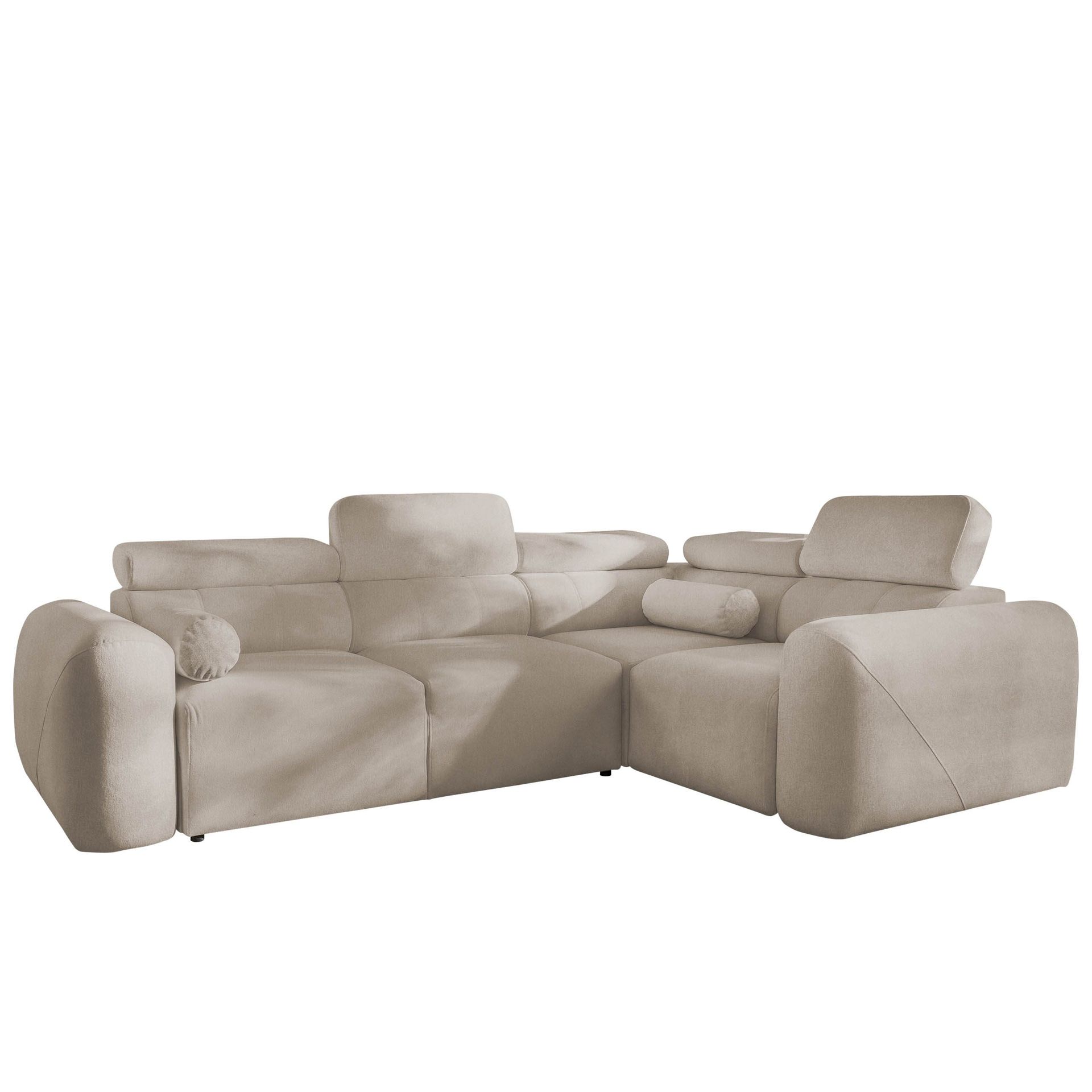 4-seters hjørnesovesofa VOLARE Velo 623 Høyrevendt - beige