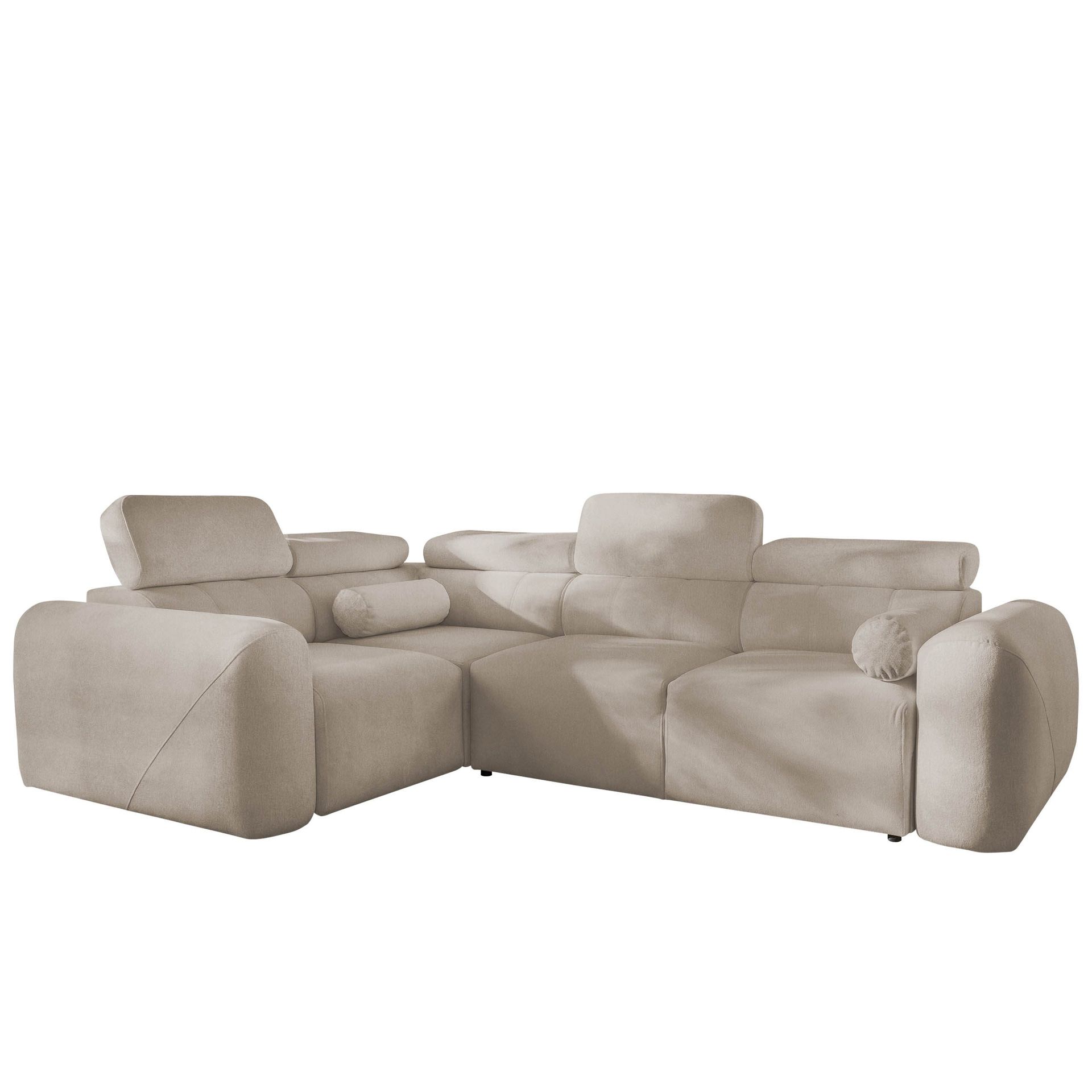 4-seters hjørnesovesofa VOLARE Velo 623 Venstrevendt - beige