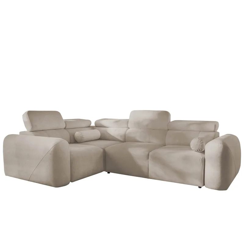 4-seters hjørnesovesofa VOLARE Velo 623 Venstrevendt, beige