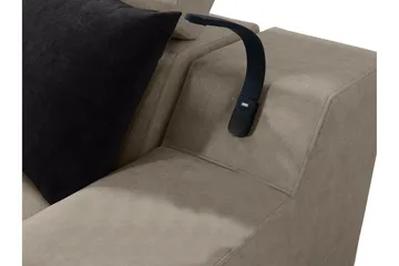 4-seters Sovesofa Høyre - Blå - Møbler - Sofaer - Sovesofaer