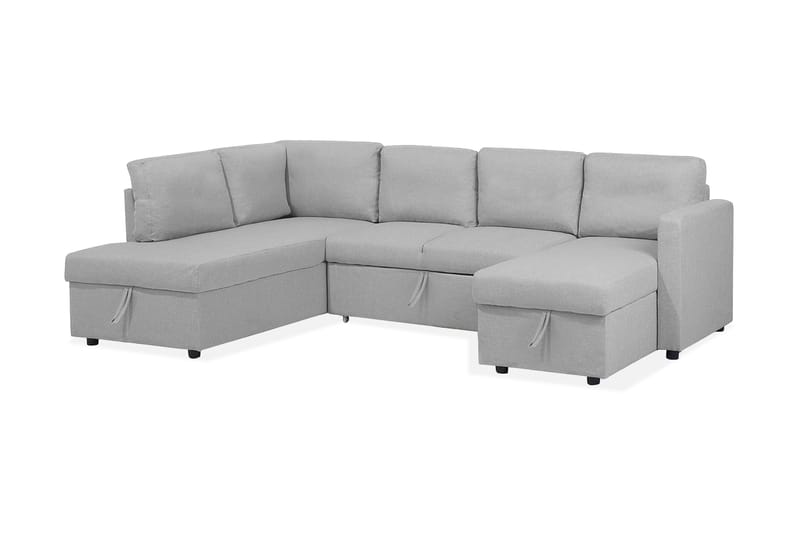 Karrabo Sovesofa 285 cm - Grå - Møbler - Sofaer - Sovesofaer - 4 seters sovesofa