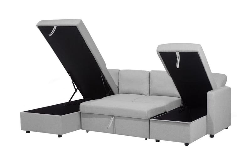 Karrabo Sovesofa 285 cm - Grå - Møbler - Sofaer - Sovesofaer - 4 seters sovesofa