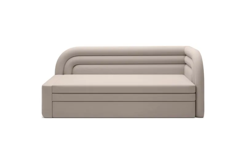 Sofa Eltap Fabillo 223x86x80 cm, Sola 18, Grå, Høyre