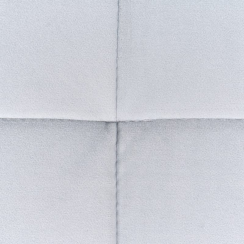 5-seters Modulsofa Aberdeen - Lysegrå, svart/Fløyel - Møbler - Sofaer - Modulsofaer - Komplett modulsofa