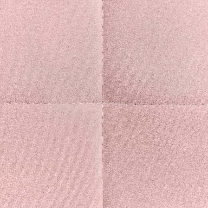 5-seters Sovesofa Aberdeen - Rosa, Svart/Fløyel - Møbler - Sofaer - Sovesofaer