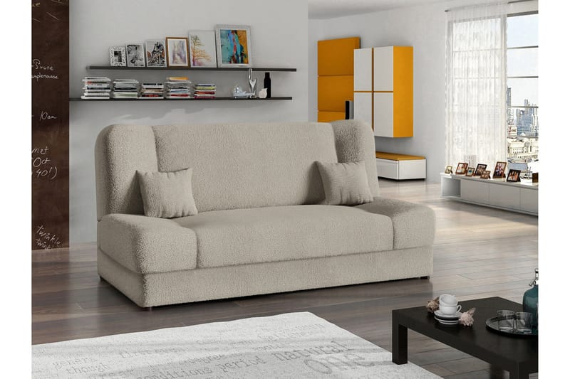 Abron Sovesofa 3-seter - Beige - Møbler - Sofaer - Sovesofaer