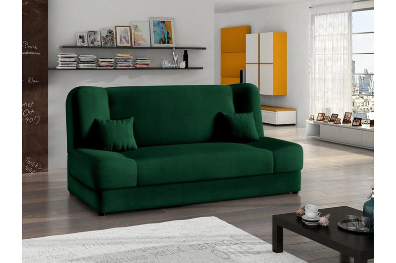 Abron Sovesofa 3-seter - Grønn - Møbler - Sofaer - Sovesofaer