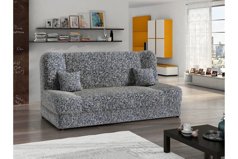 Abron Sovesofa 3-seter - Marineblå - Møbler - Sofaer - Sovesofaer