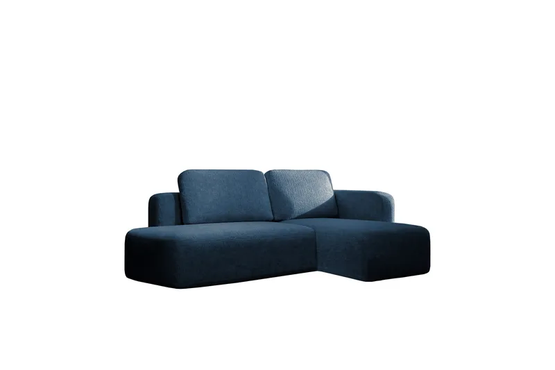 Afir Sovesofa Med 2-Seters Divan - Grå - Møbler - Sofaer - Sovesofaer