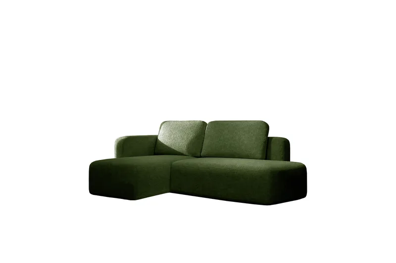 Afir Sovesofa Med 2-Seters Divan - Grønn - Møbler - Sofaer - Sovesofaer