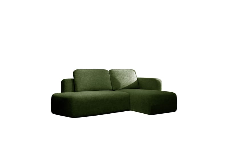 Afir Sovesofa Med 2-Seters Divan - Grønn - Møbler - Sofaer - Sovesofaer