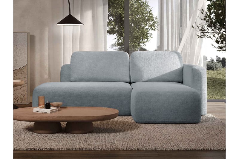 Afir Sovesofa Med 2-Seters Divan - Hvit - Møbler - Sofaer - Sovesofaer