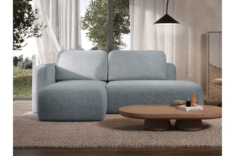 Afir Sovesofa Med 2-Seters Divan - Svart/Brun - Møbler - Sofaer - Sovesofaer