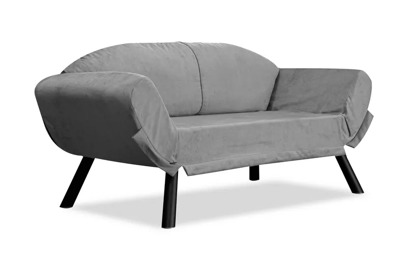 Albertina Sovesofa 2-seter - Grå - Møbler - Sofaer - Sovesofaer