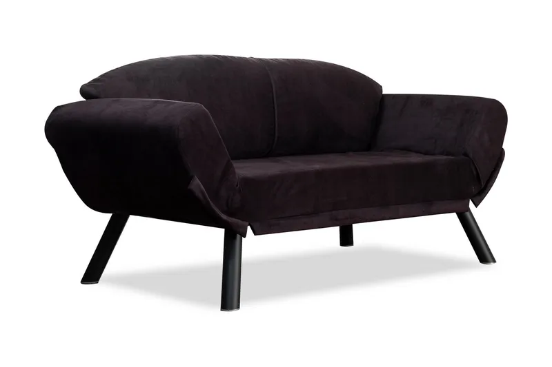 Albertina Sovesofa 2-seter - Svart - Møbler - Sofaer - Sovesofaer