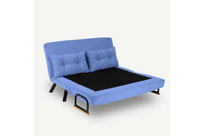 Alfredton Sovesofa 2-seter 175x133 cm - Blå - Møbler - Sofaer - Sovesofaer