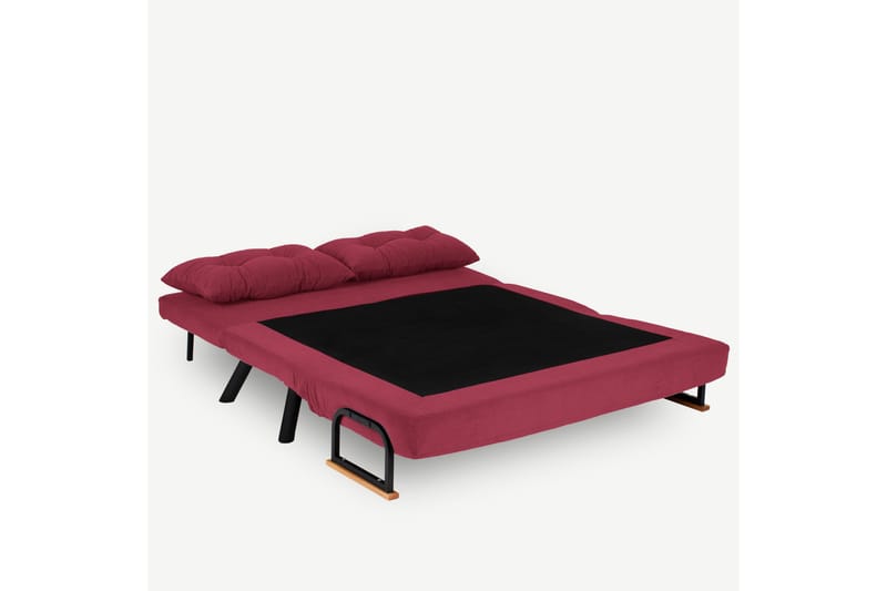 Alfredton Sovesofa 2-seter 175x133 cm - Rød - Møbler - Sofaer - Sovesofaer