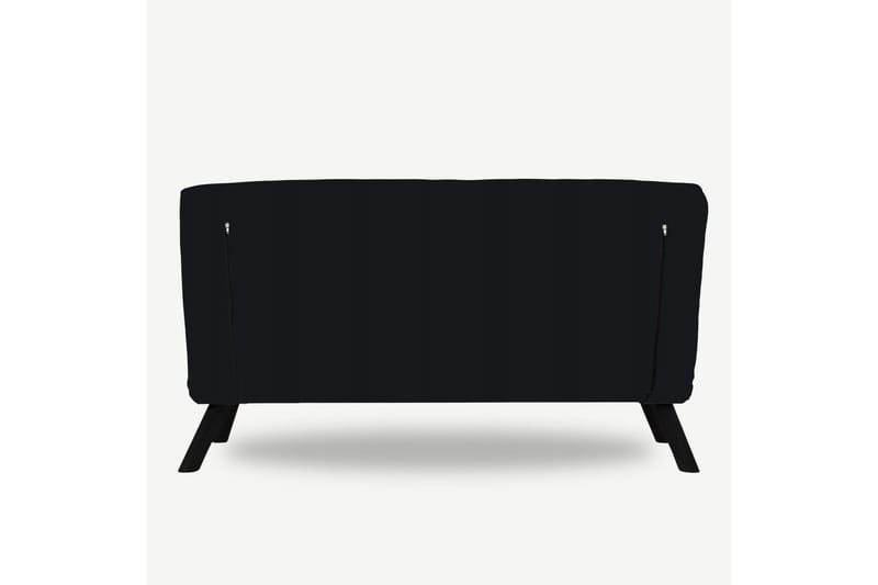 Alfredton Sovesofa 2-seter 175x133 cm - Svart - Møbler - Sofaer - Sovesofaer