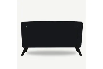 Alfredton Sovesofa 2-seter 175x133 cm - Svart - Møbler - Sofaer - Sovesofaer