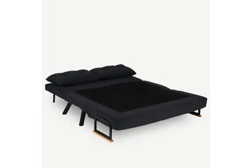 Alfredton Sovesofa 2-seter 175x133 cm - Svart - Møbler - Sofaer - Sovesofaer