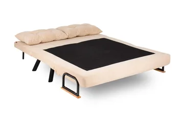 Alfredton Sovesofa 2-seters 120x185 - Krem - Møbler - Sofaer - Sovesofaer