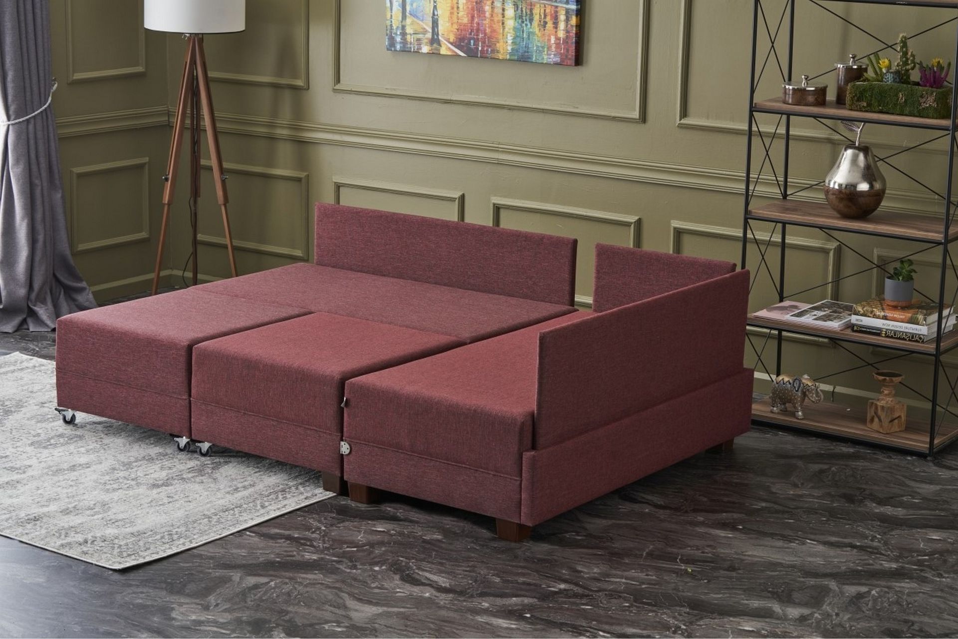Algerie Hjørnesovesofa Høyre - Møbler - Sofaer - Sovesofaer