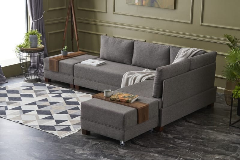 Algerie Hjørnesovesofa Høyre - Møbler - Sofaer - Sovesofaer