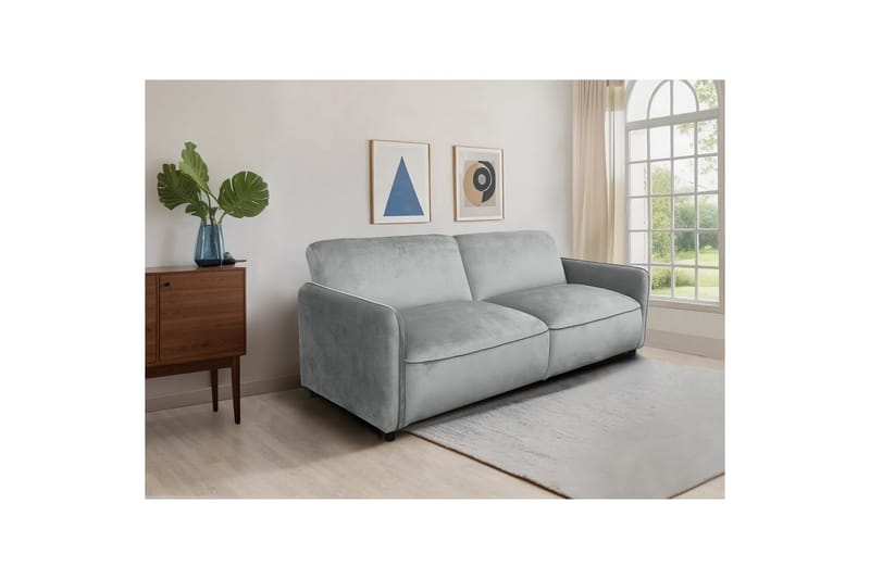 Alicia Sovesofa 3-seter - Grå - Møbler - Sofaer - Sovesofaer