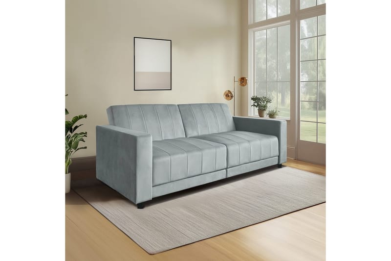 Allie Sovesofa 3-seter - Grå - Møbler - Sofaer - Sovesofaer