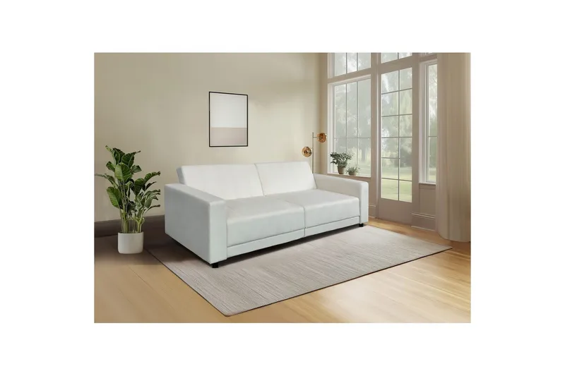 Allie Sovesofa 3-seter - Hvit - Møbler - Sofaer - Sovesofaer