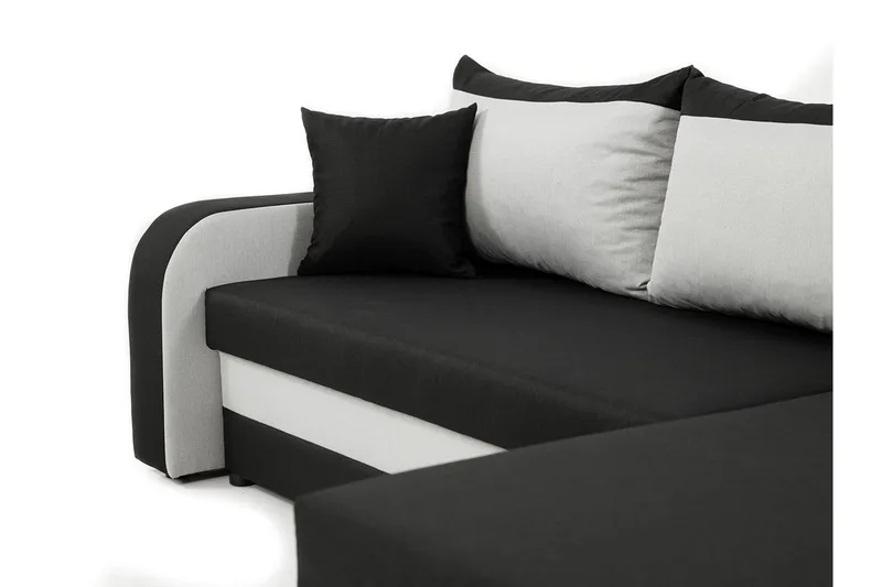 Alvared 3-seters Hjørnesovesofa Universal - Beige/Brun - Møbler - Sofaer - Sovesofaer