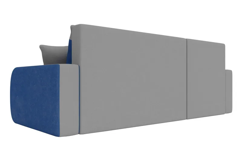 Alvared 3-seters Hjørnesovesofa Universal - Blå/Hvit - Møbler - Sofaer - Sovesofaer