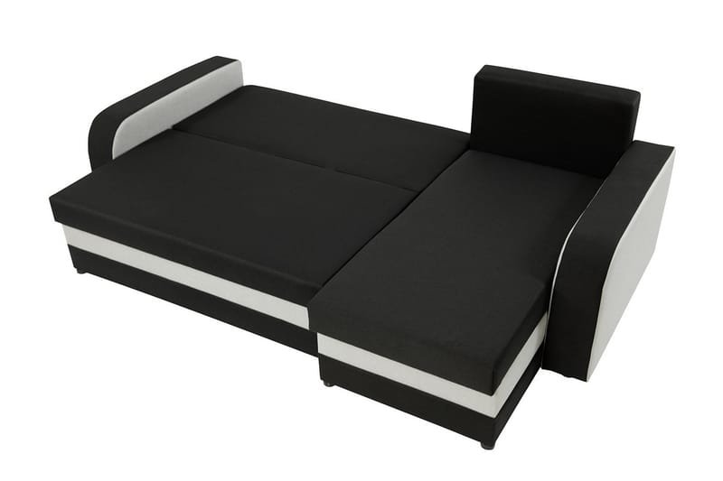 Alvared 3-seters Hjørnesovesofa Universal - Grå/Hvit - Møbler - Sofaer - Sovesofaer