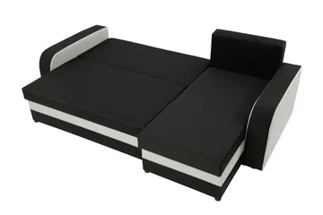 Alvared 3-seters Hjørnesovesofa Universal - Grå/Hvit - Møbler - Sofaer - Sovesofaer