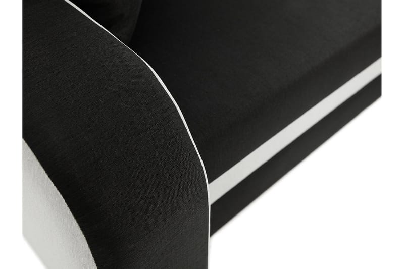 Alvared 3-seters Hjørnesovesofa Universal - Grå/Rød - Møbler - Sofaer - Sovesofaer