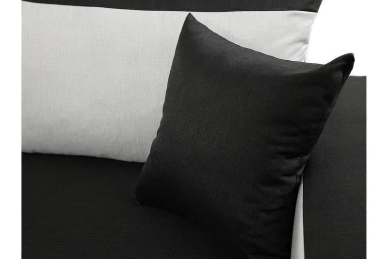 Alvared 3-seters Hjørnesovesofa Universal - Hvit/Rød - Møbler - Sofaer - Sovesofaer