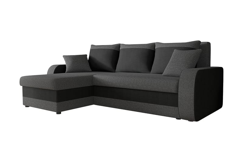 Alvared 3-seters Hjørnesovesofa Universal - Lysegrå - Møbler - Sofaer - Sovesofaer