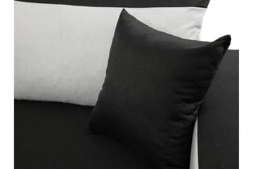 Alvared 3-seters Hjørnesovesofa Universal - Lysegrå/Svart - Møbler - Sofaer - Sovesofaer
