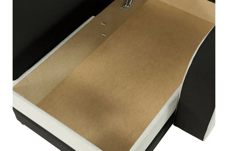 Alvared 3-seters Hjørnesovesofa Universal - Rød/Svart - Møbler - Sofaer - Sovesofaer