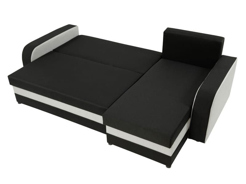 Alvared 3-seters sovesofa med divan venstre - Mørk beige - Møbler - Sofaer - Sovesofaer