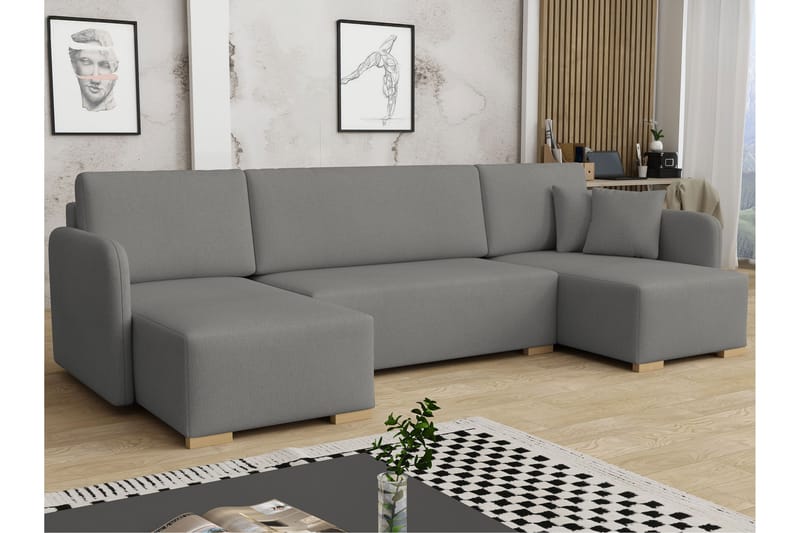 Amelus Sovesofa Dobbel Divan 4-Seter - Møbler - Sofaer - Sovesofaer
